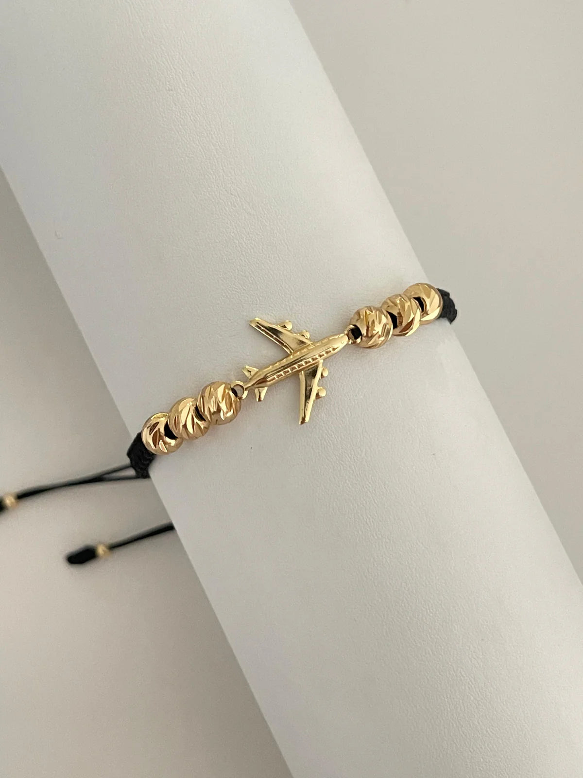 Pulsera avión diamantada