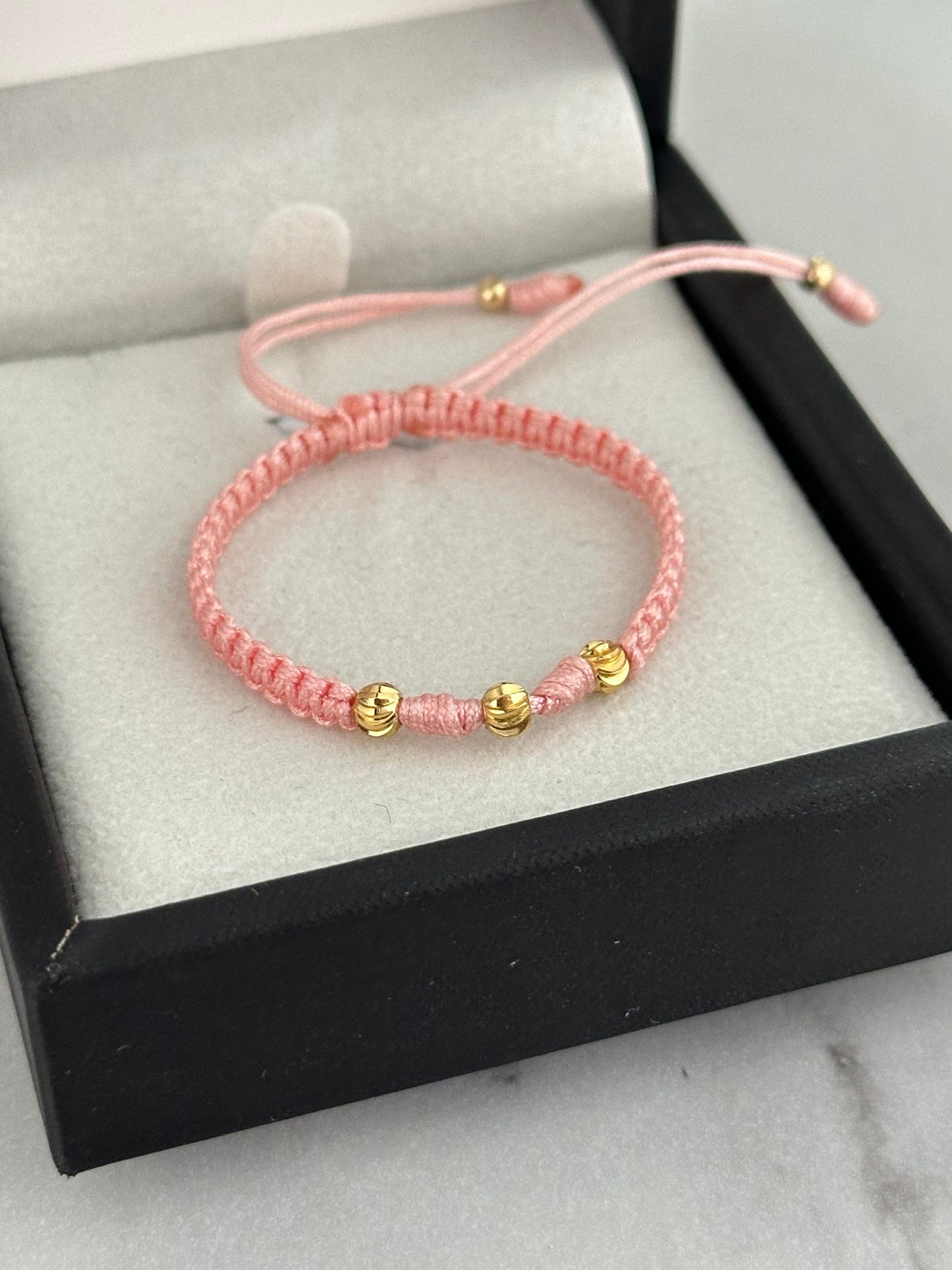 Pulseras Balin diamantado 5mm