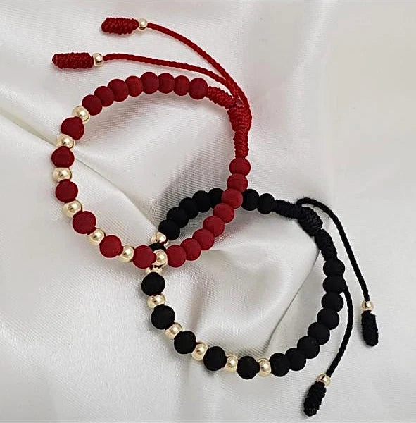 Pulseras parejas neopreno 6mm - Balin 5mm