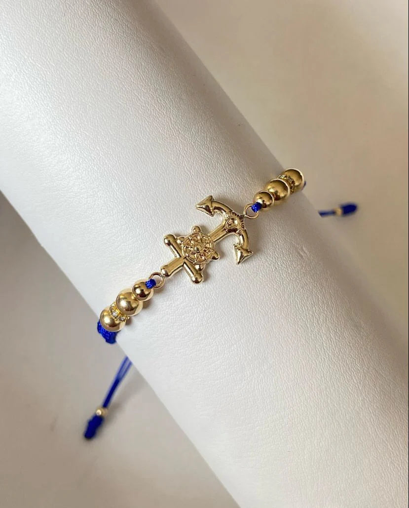 Pulsera Ancla Timon 20mm Balin 4mm & 5mm