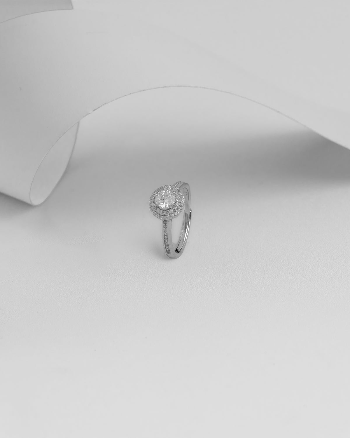 Anillo Lunaria Royale Mt - Plata ley 925