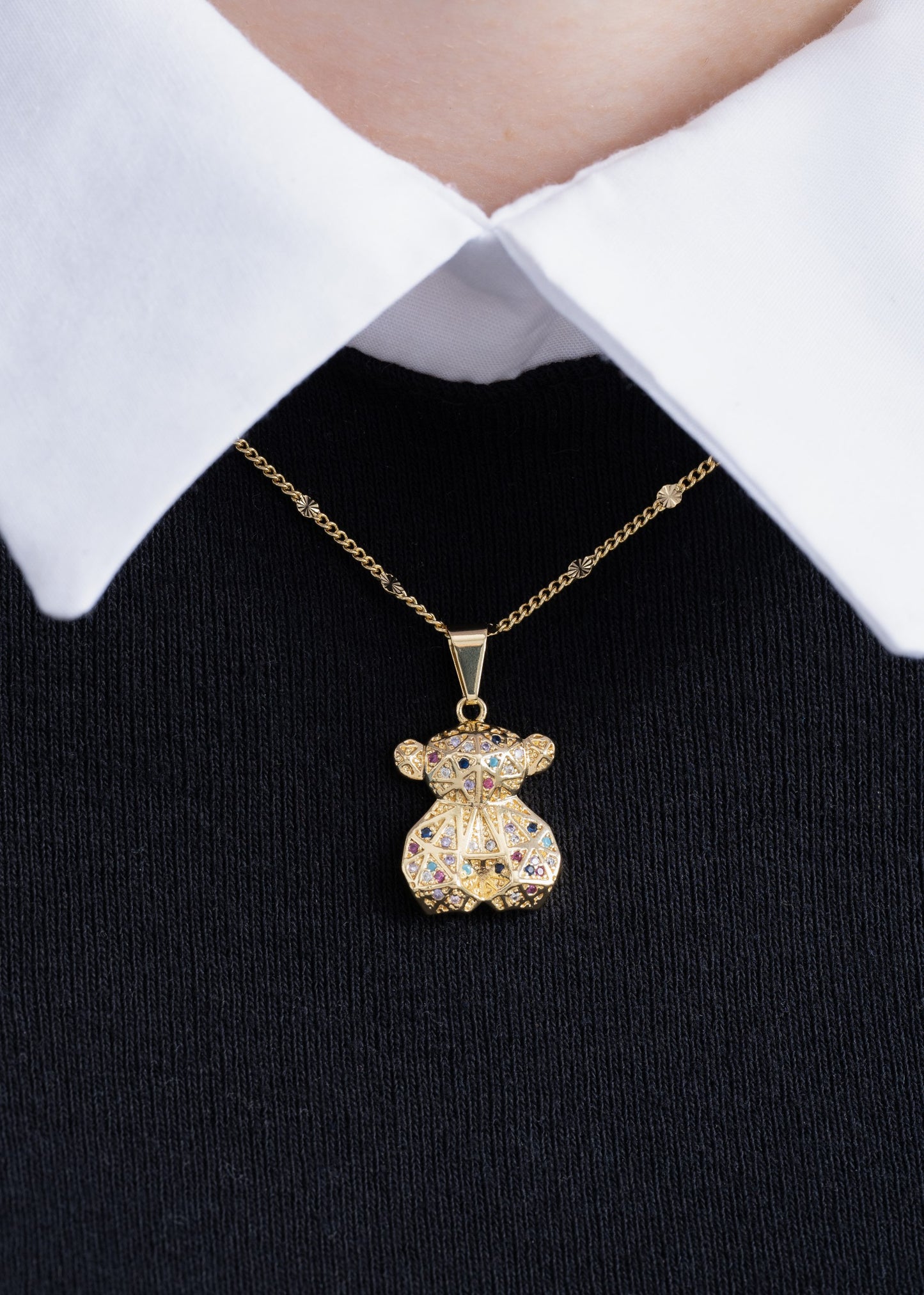 Cadena Cubana sol 45 cms + D Colors Bear