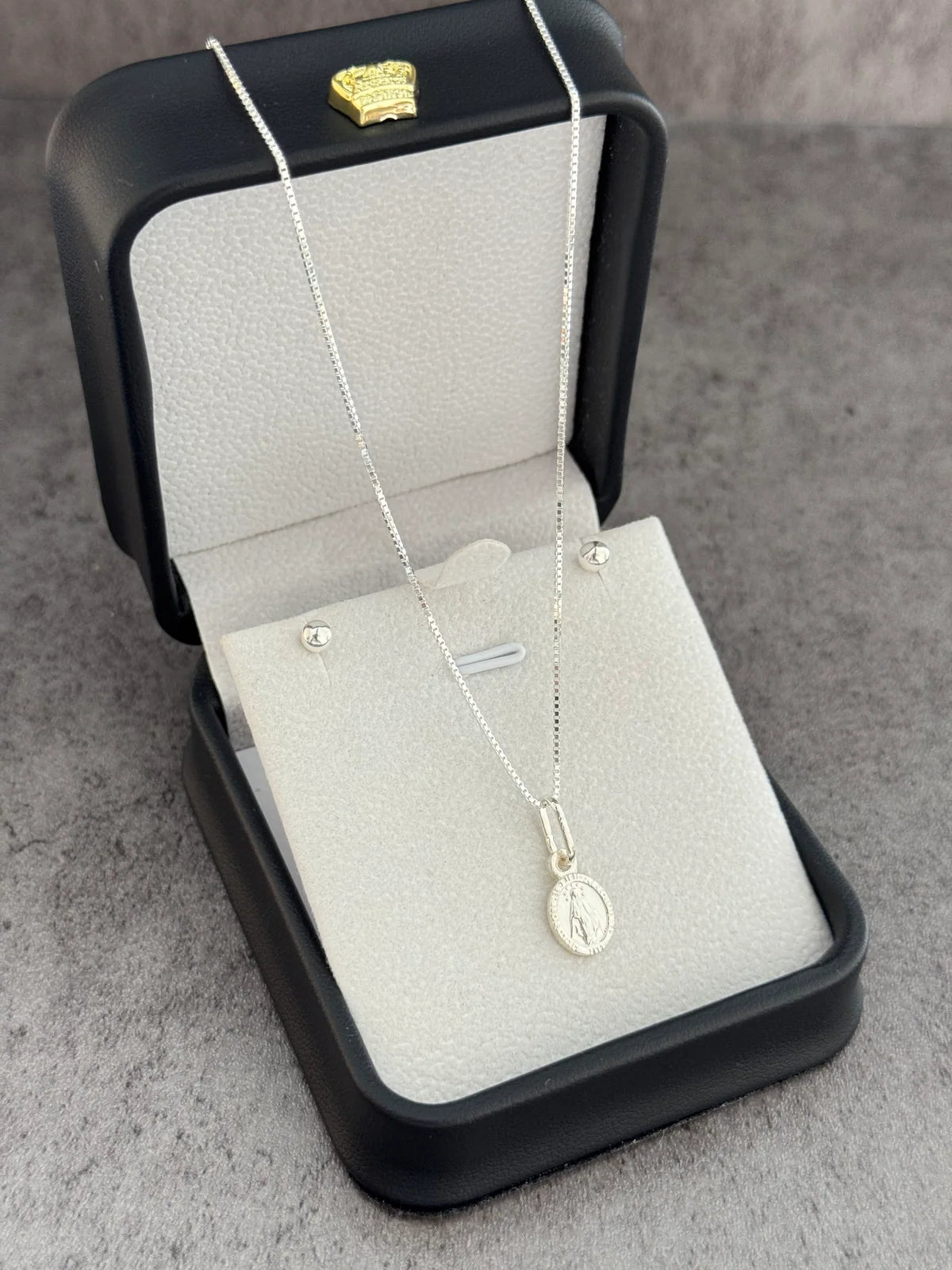 Conjunto Mini Milagrosa XS (0.8 cm) - Plata ley 925