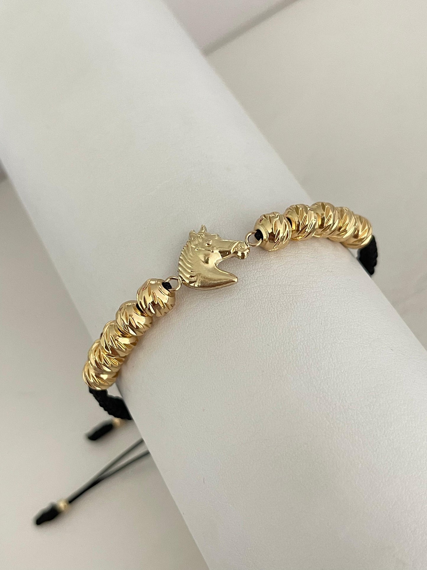Pulsera Silueta Caballo 10mm