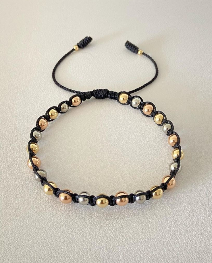 Pulsera Entorchada3 oro