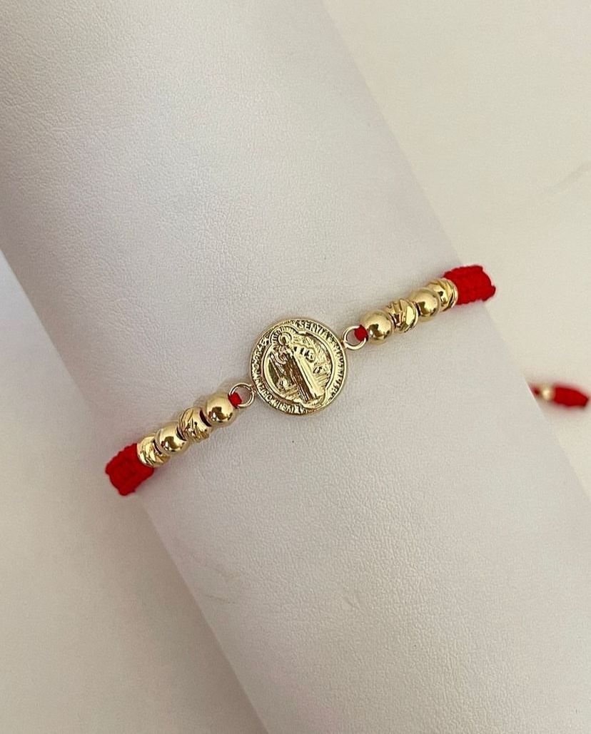 Pulsera San Benito 10Mm