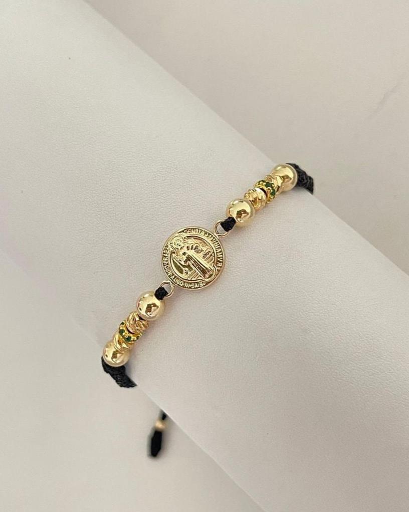 Pulsera San Benito 10Mm