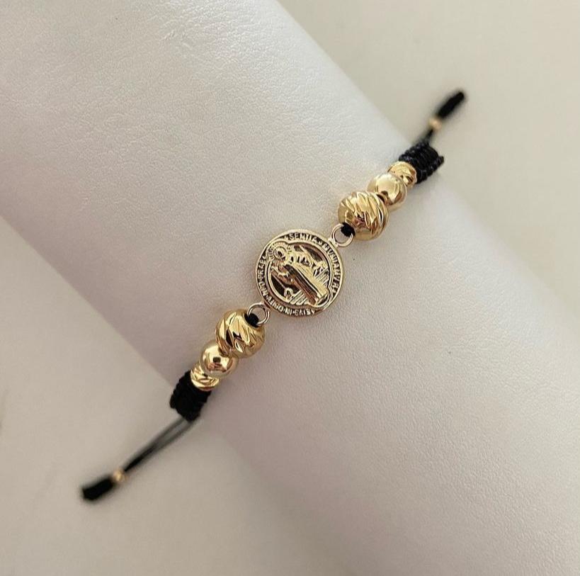 Pulsera San Benito 10Mm