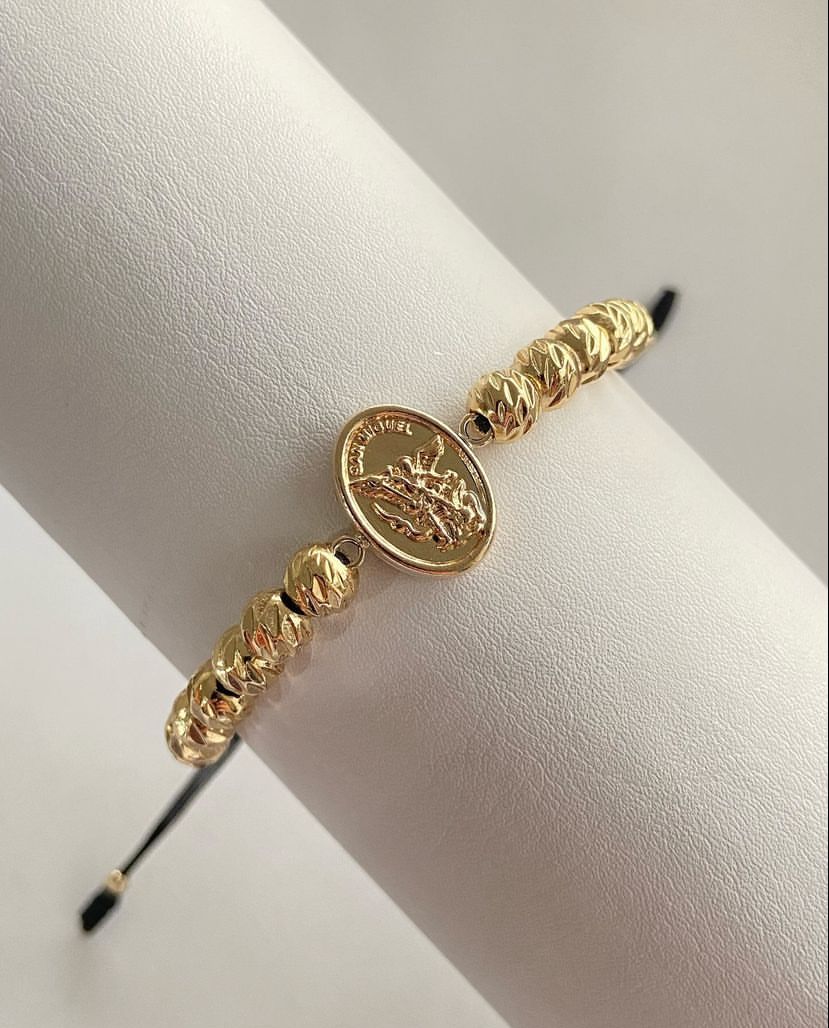 Pulsera San Miguel 15Mm Diamantada
