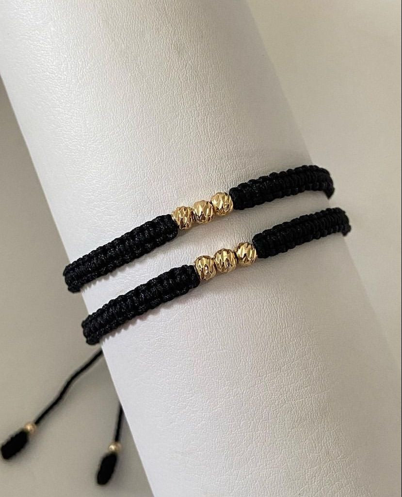 Pulsera Balines 4mm diamantado