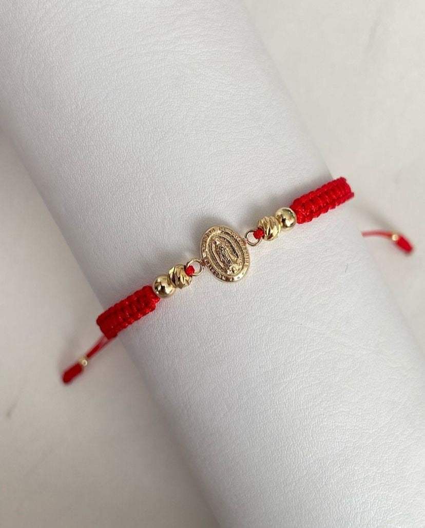 Pulsera Virgen de Guadalupe 8Mm