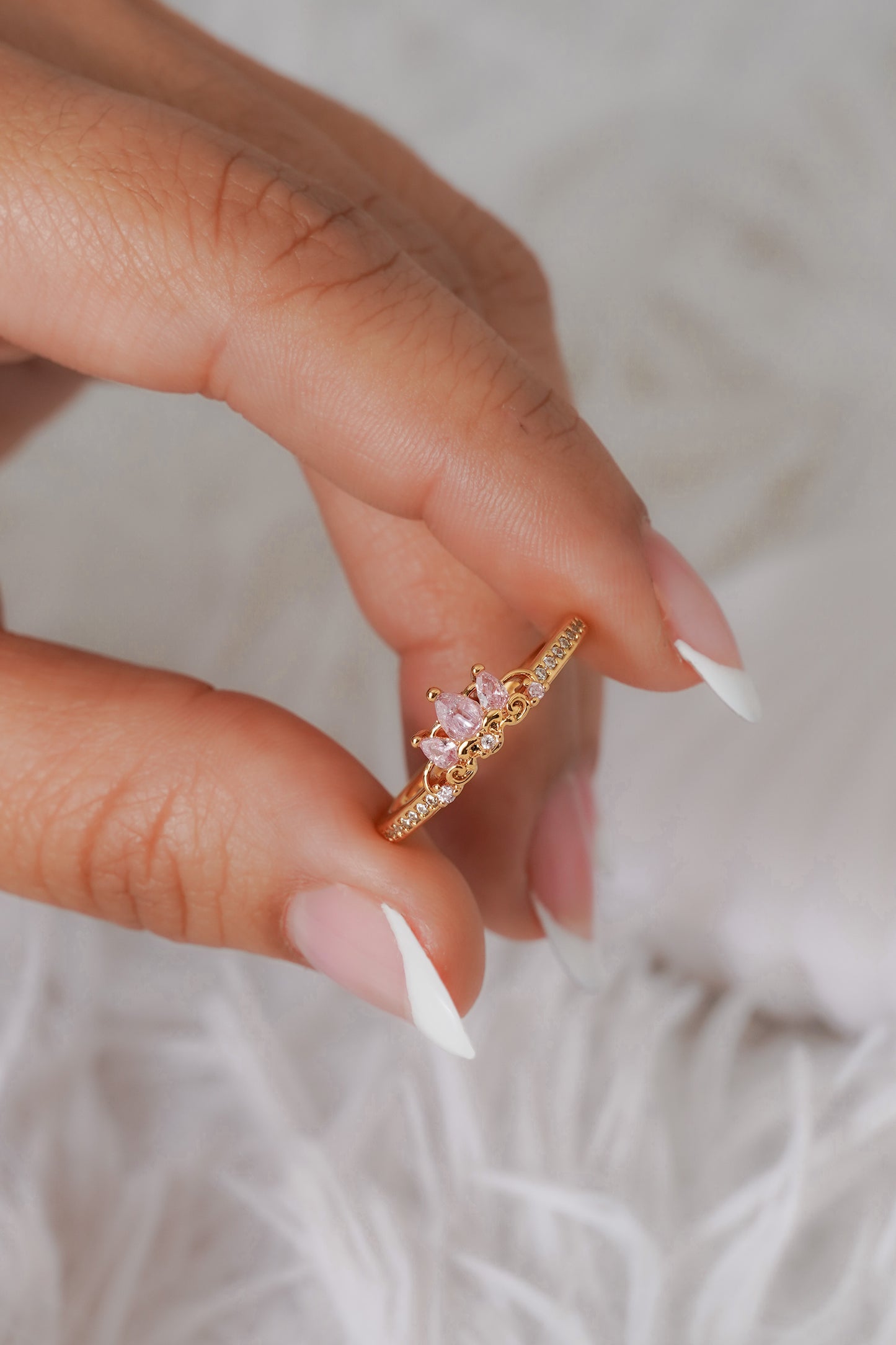 Anillo Pink Real