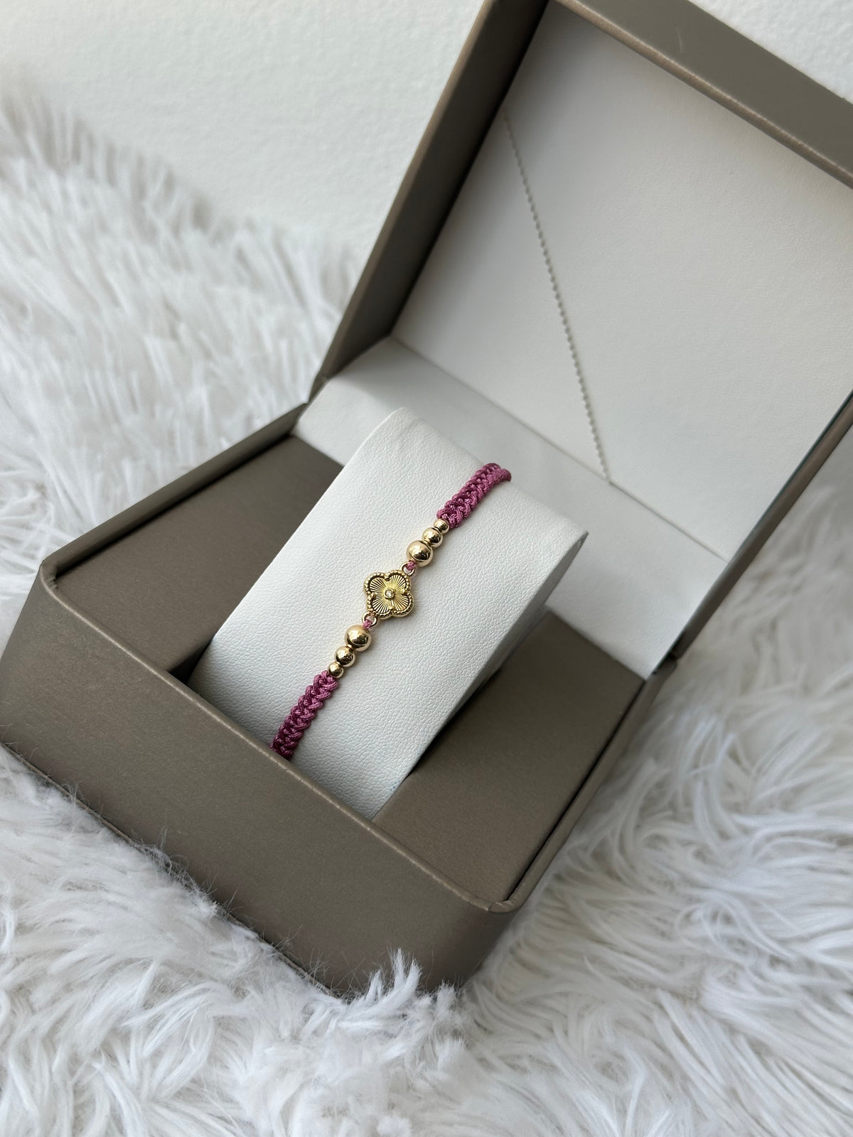 Pulsera Herraje Clover Circonia 8mm