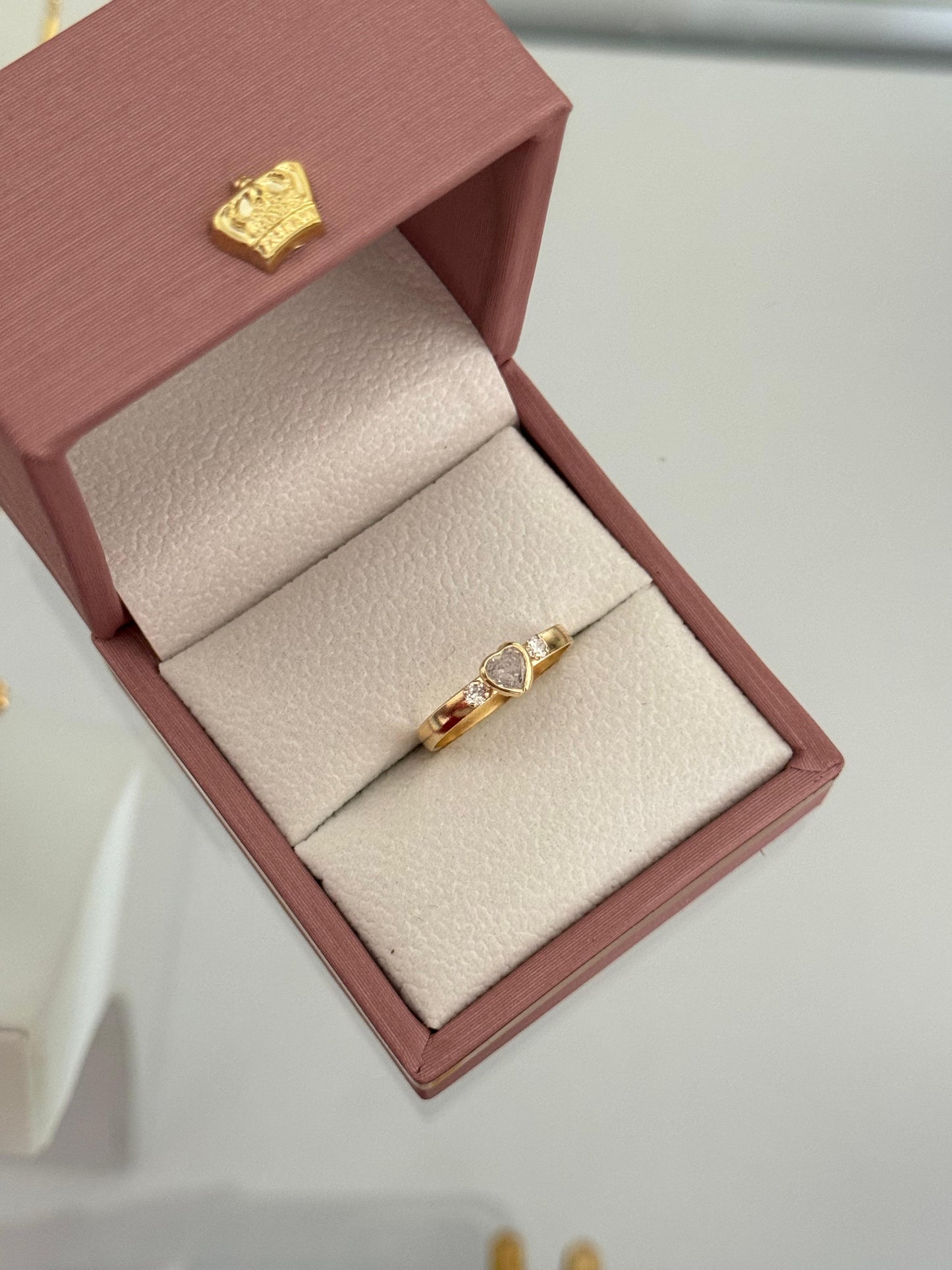 Anillo Corazón Circones