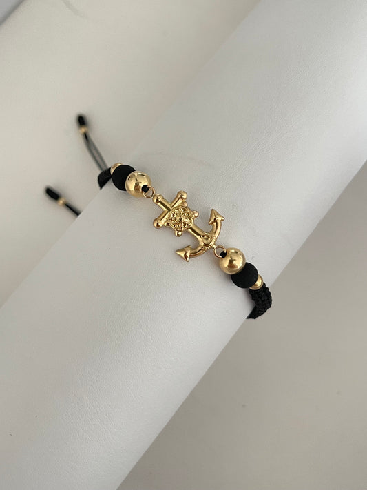 Pulsera Ancla Timón 20mm
