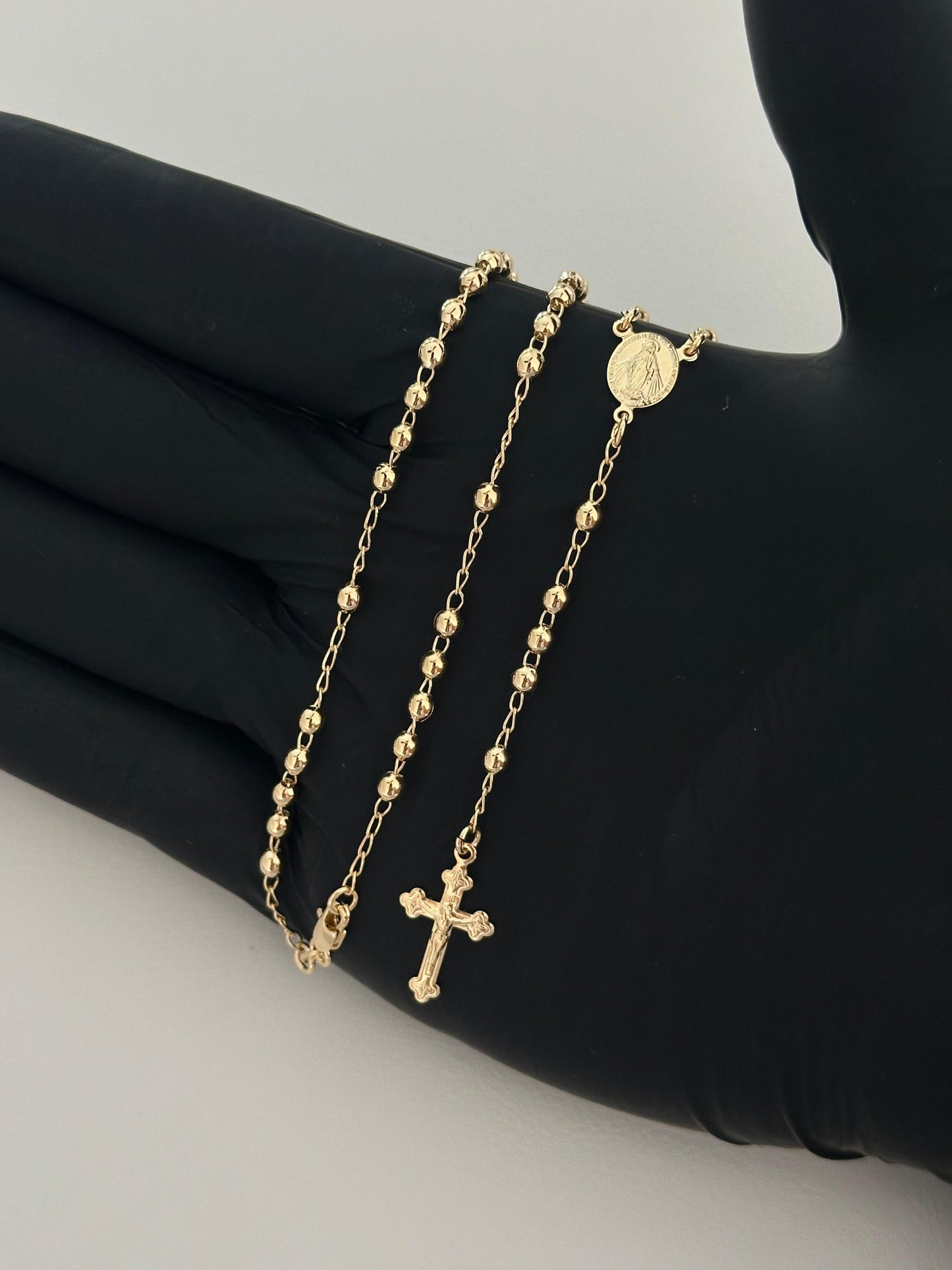 Rosario milagrosa 4mm (45cms) EXCLUSIVE