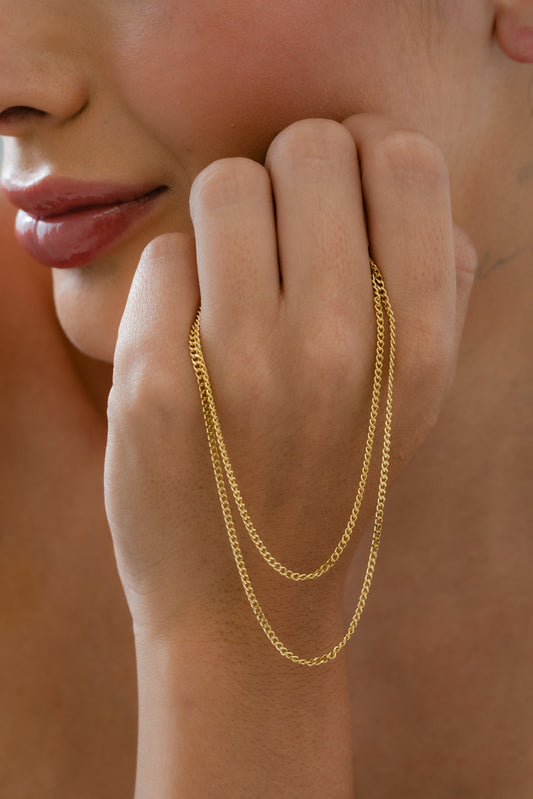 Cadena Cubana 1.8mm(45cm)