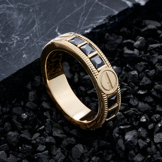 Anillo Olimpus Negro