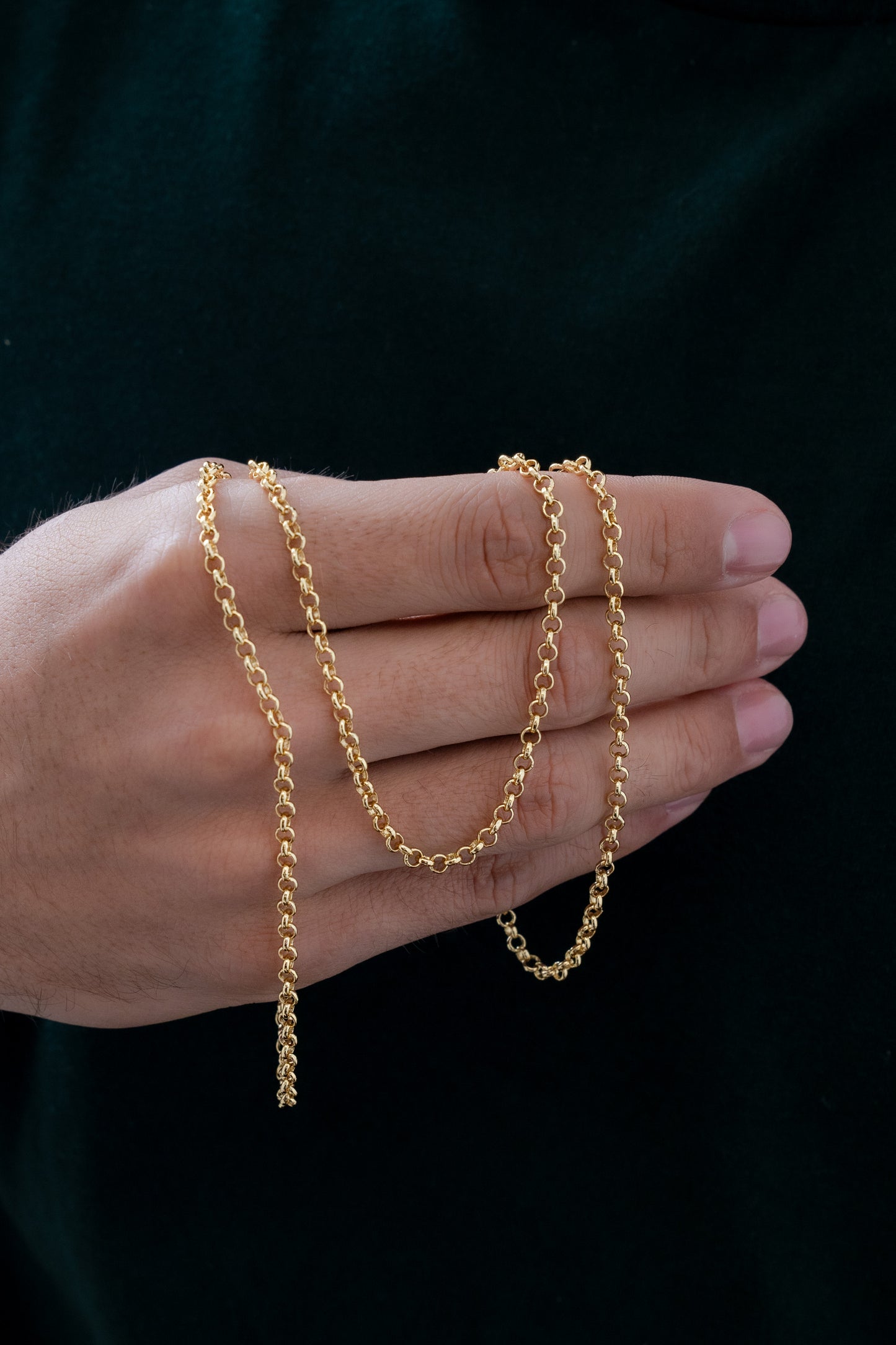 Cadena Aros 3mm (65cm)