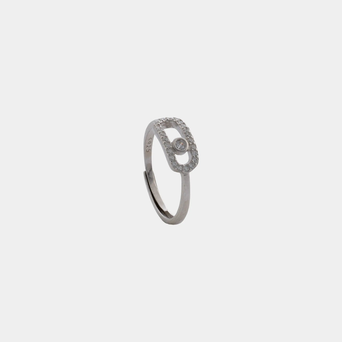 Anillo MSK ajustable - Plata ley 925