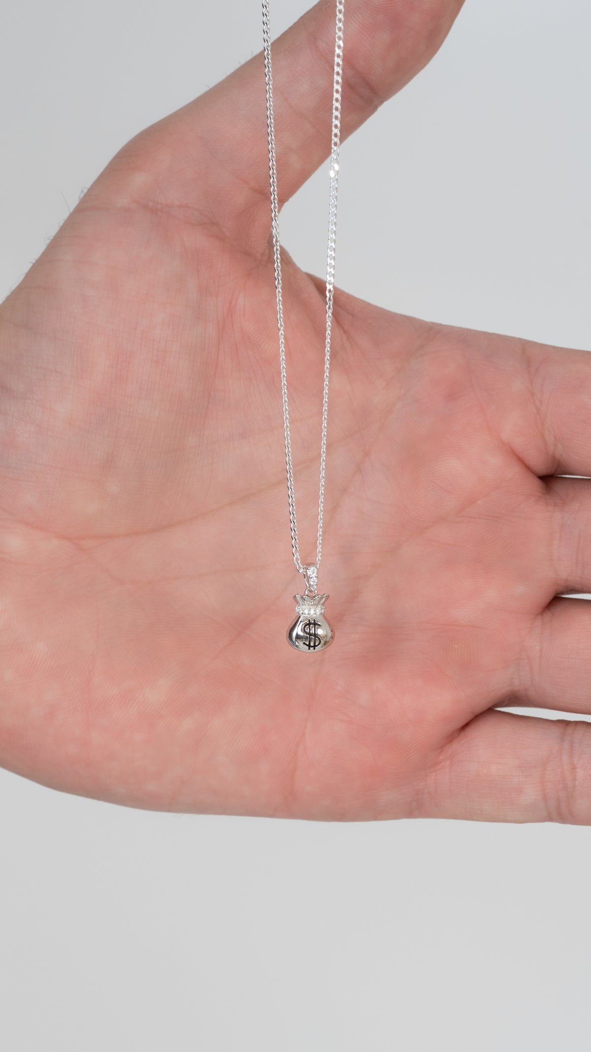 Dije Dolar de la suerte 11.6mm - Plata ley 925