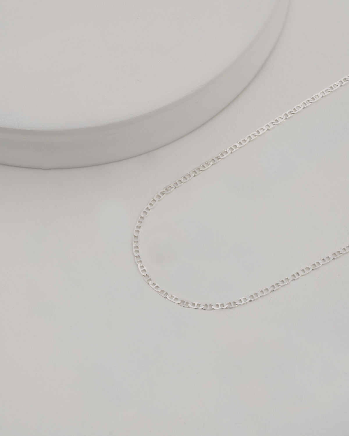 Cadena Marine 1.5mm (65cm) - Plata ley 925