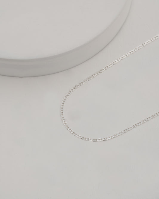 Cadena Marine 1.5mm (65cm) - Plata ley 925