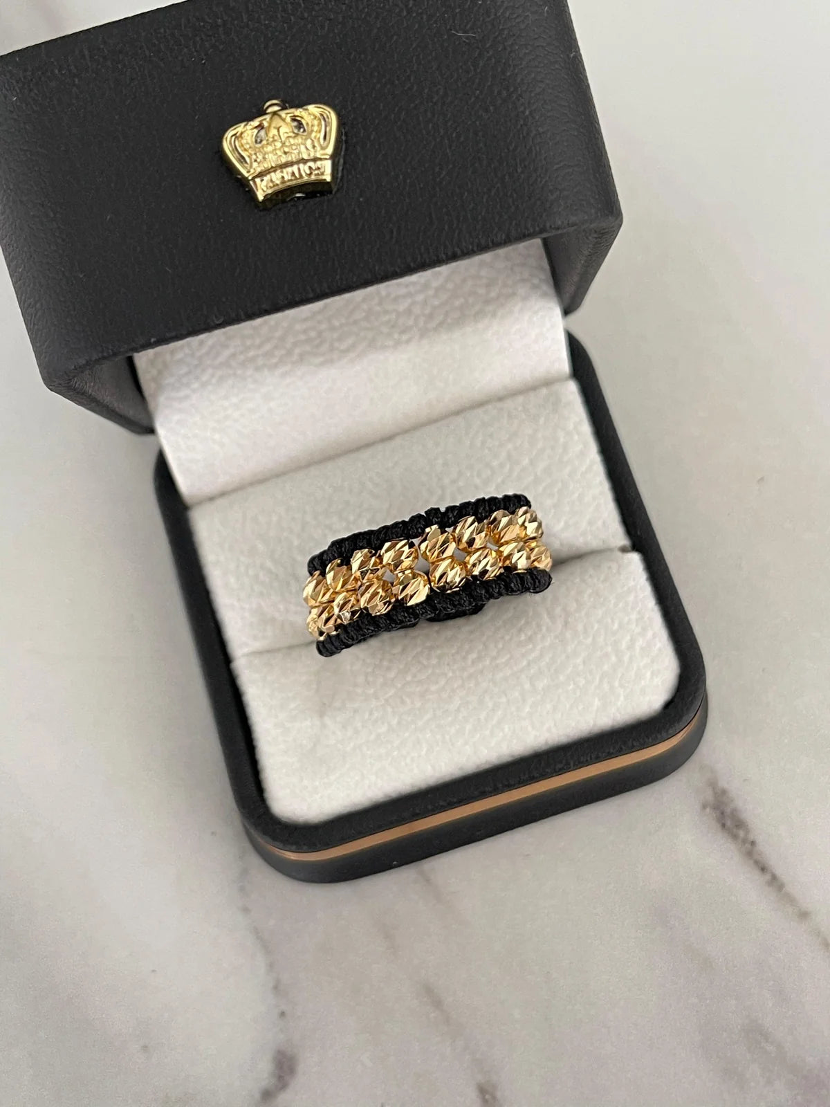 Anillo Balin diamantado
