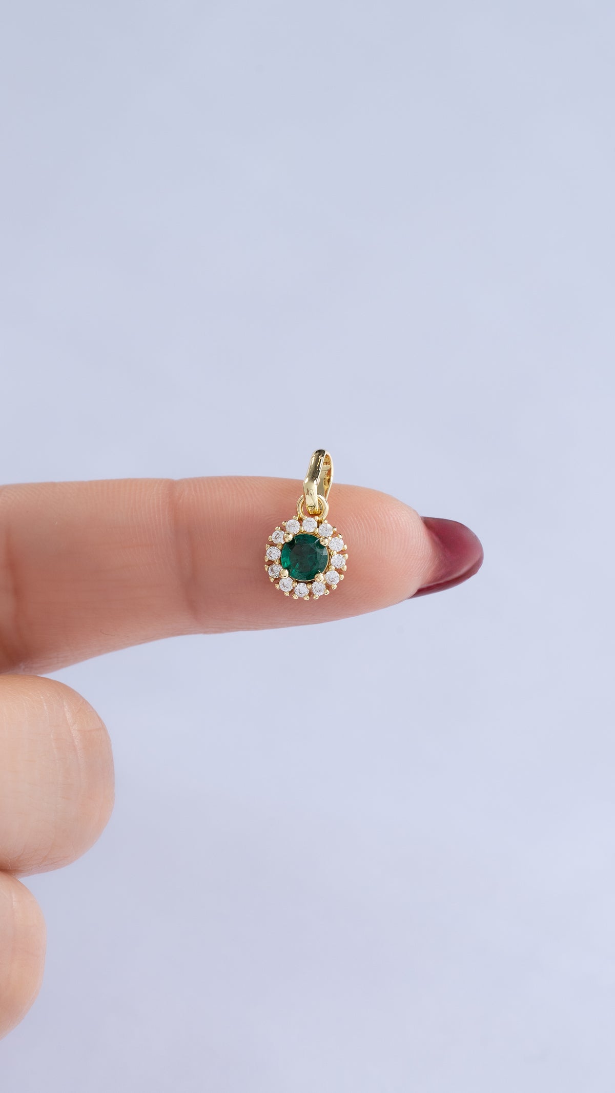 Dije royal green 8mm