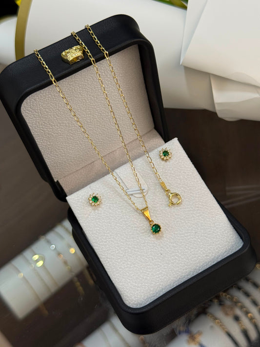 Conjunto Green Fleur