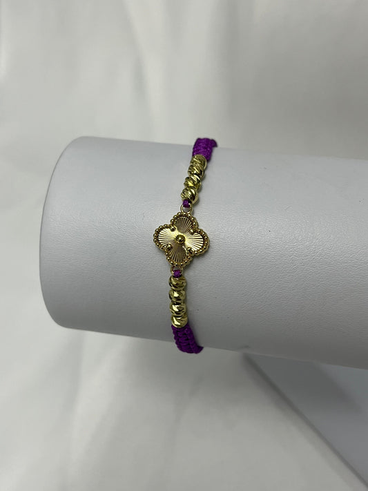 Pulsera herraje Clover sol esfera