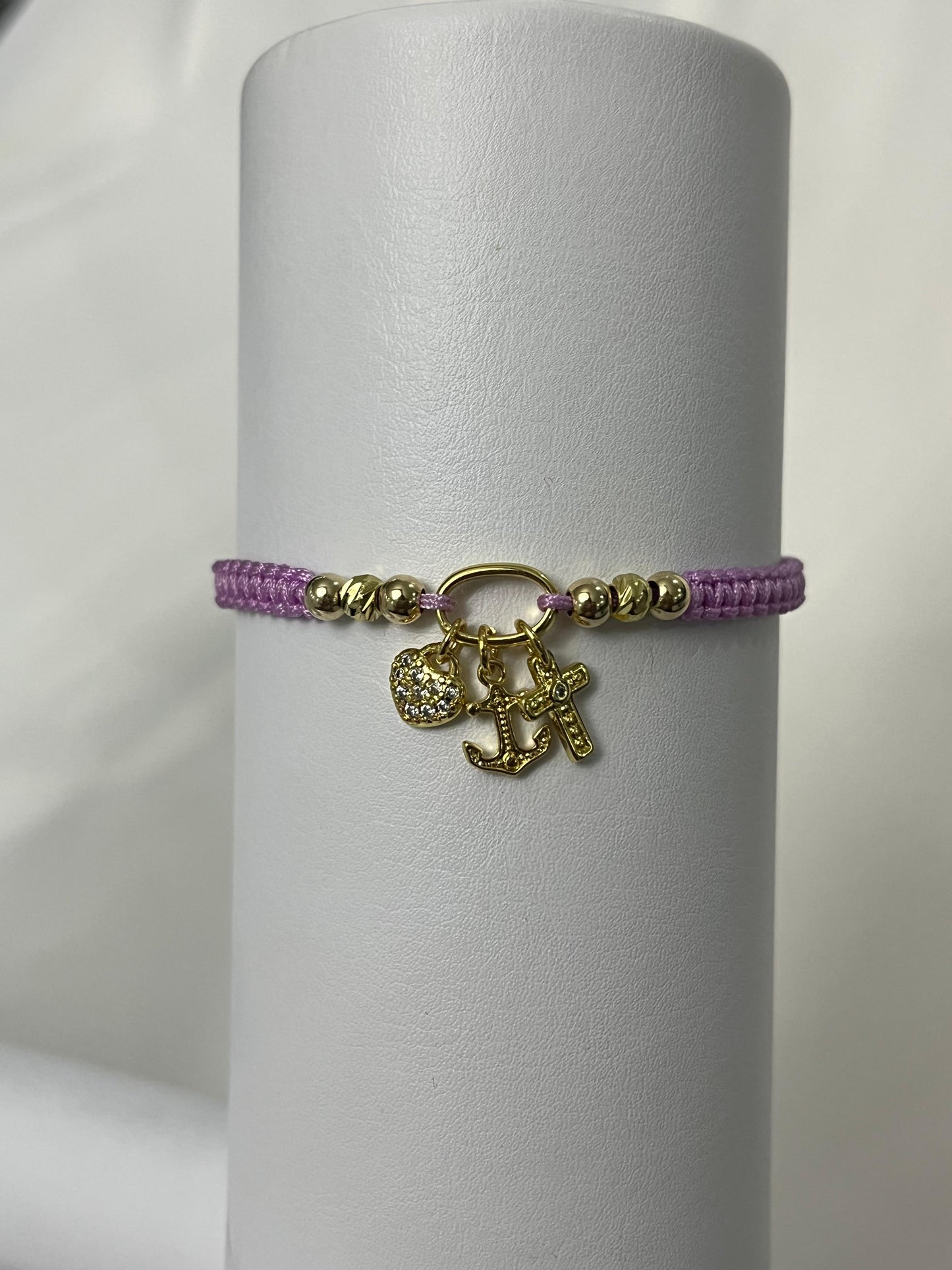 Pulseras tejidas 3 gracias