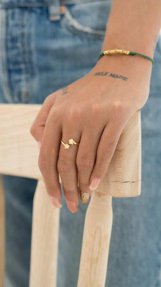 Anillo stars ajustable
