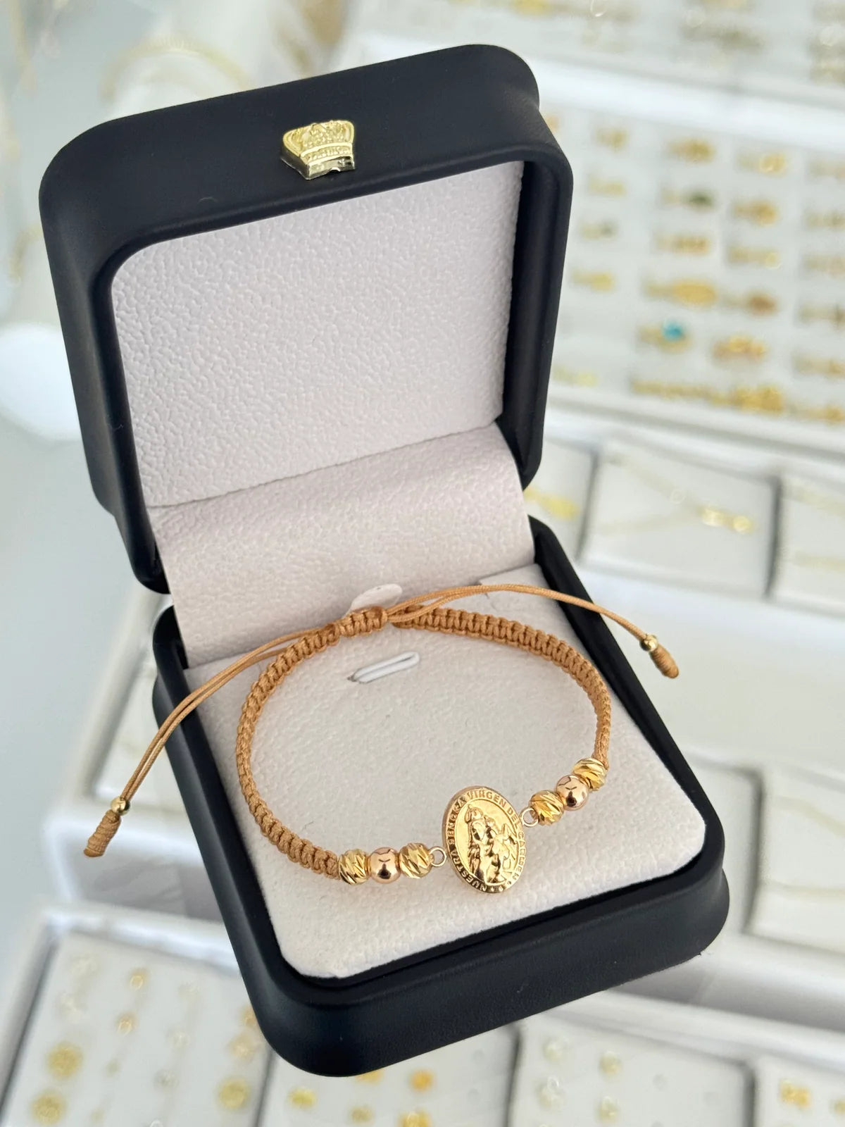 Pulsera Herraje Virgen del Carmen 15mm