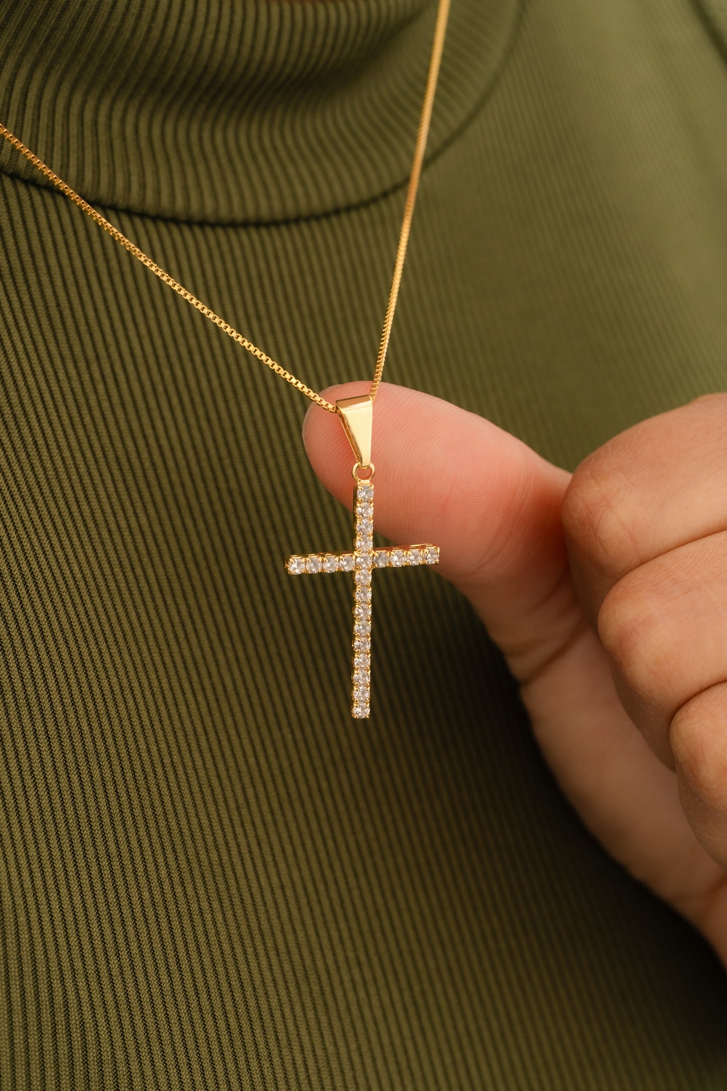 Cadena veneciana IT 0.7mm (45cm) + Dije Luxe