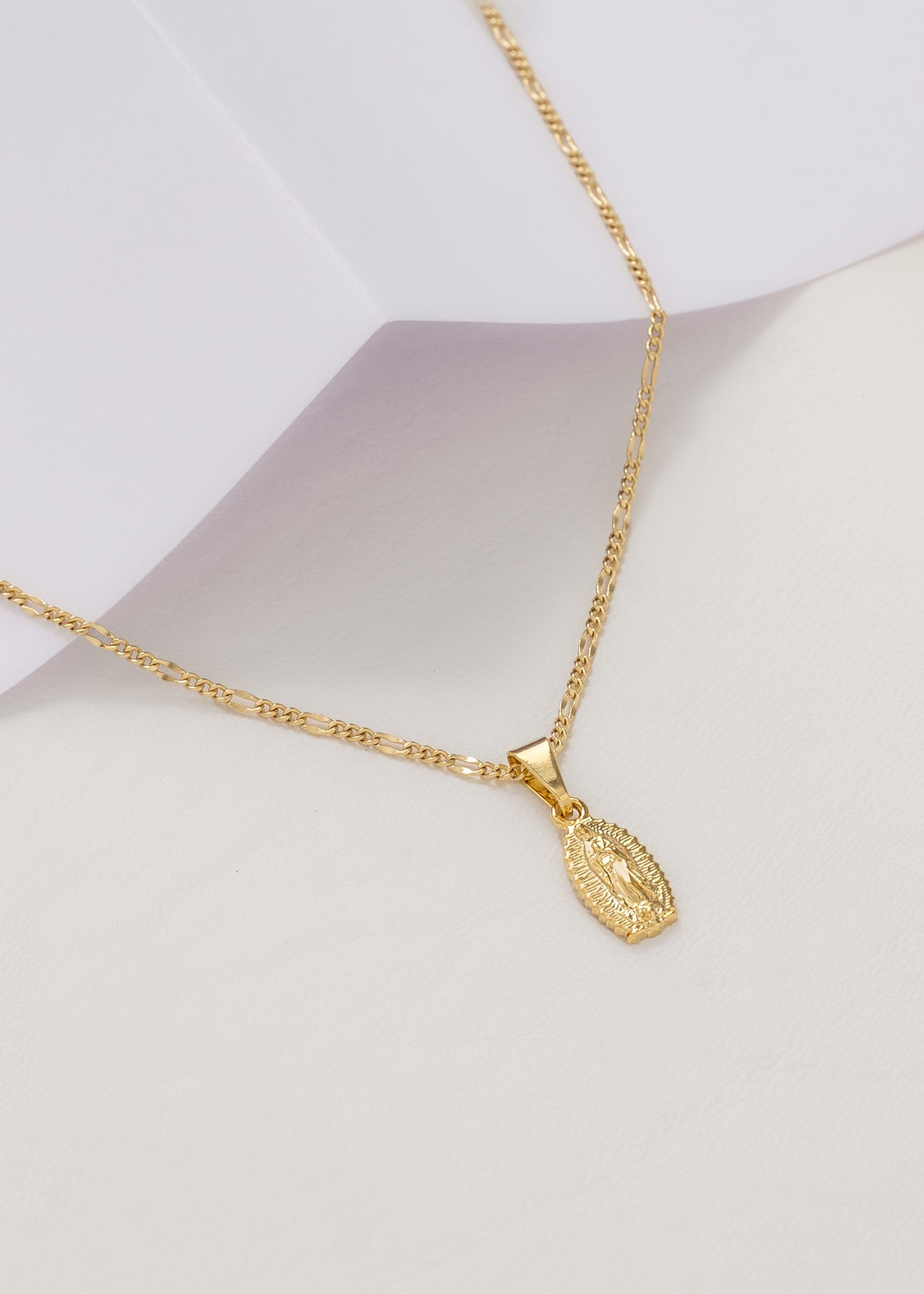 Cadena 3*1 (45cm) + Dije Guadalupe finita