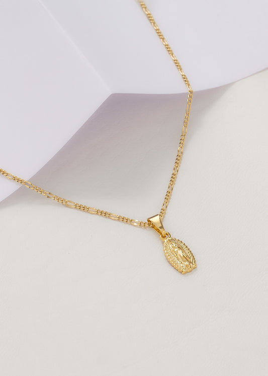 Cadena 3*1 (45cm) + Dije Guadalupe finita