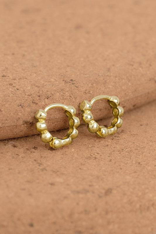 Candongas esferas pequeña