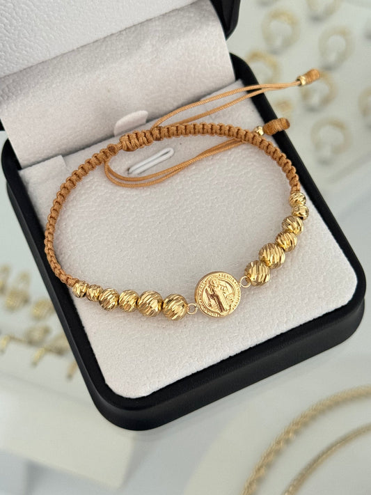 Pulsera San Benito Diamantada