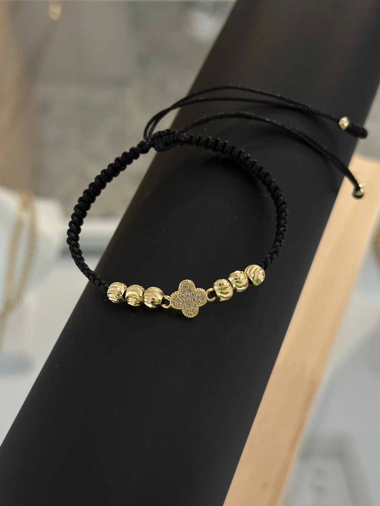 Pulsera Clover circonias 8mm