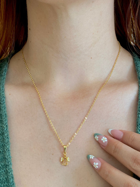 Cadena Grumetta Rada IT (45cm) + Dije Little Angel