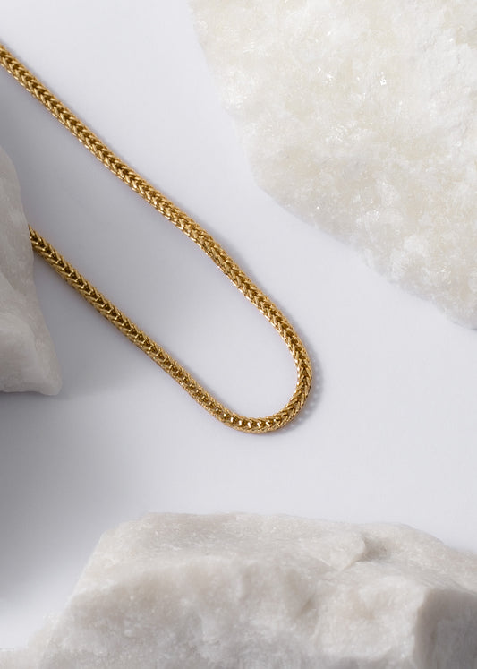 Cadena franco cuadrada 2mm (65cm)