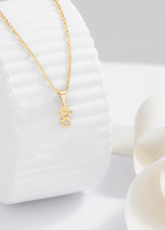 Cadena Grumetta Rada IT (45cm) + dije little girl