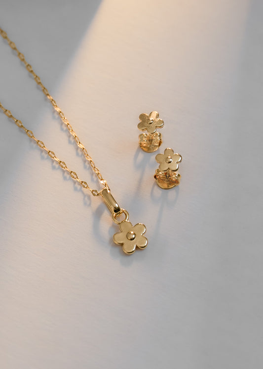 Conjunto Golden flower