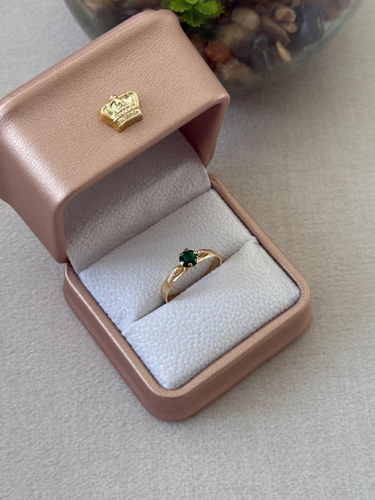 Anillo arabescos Green