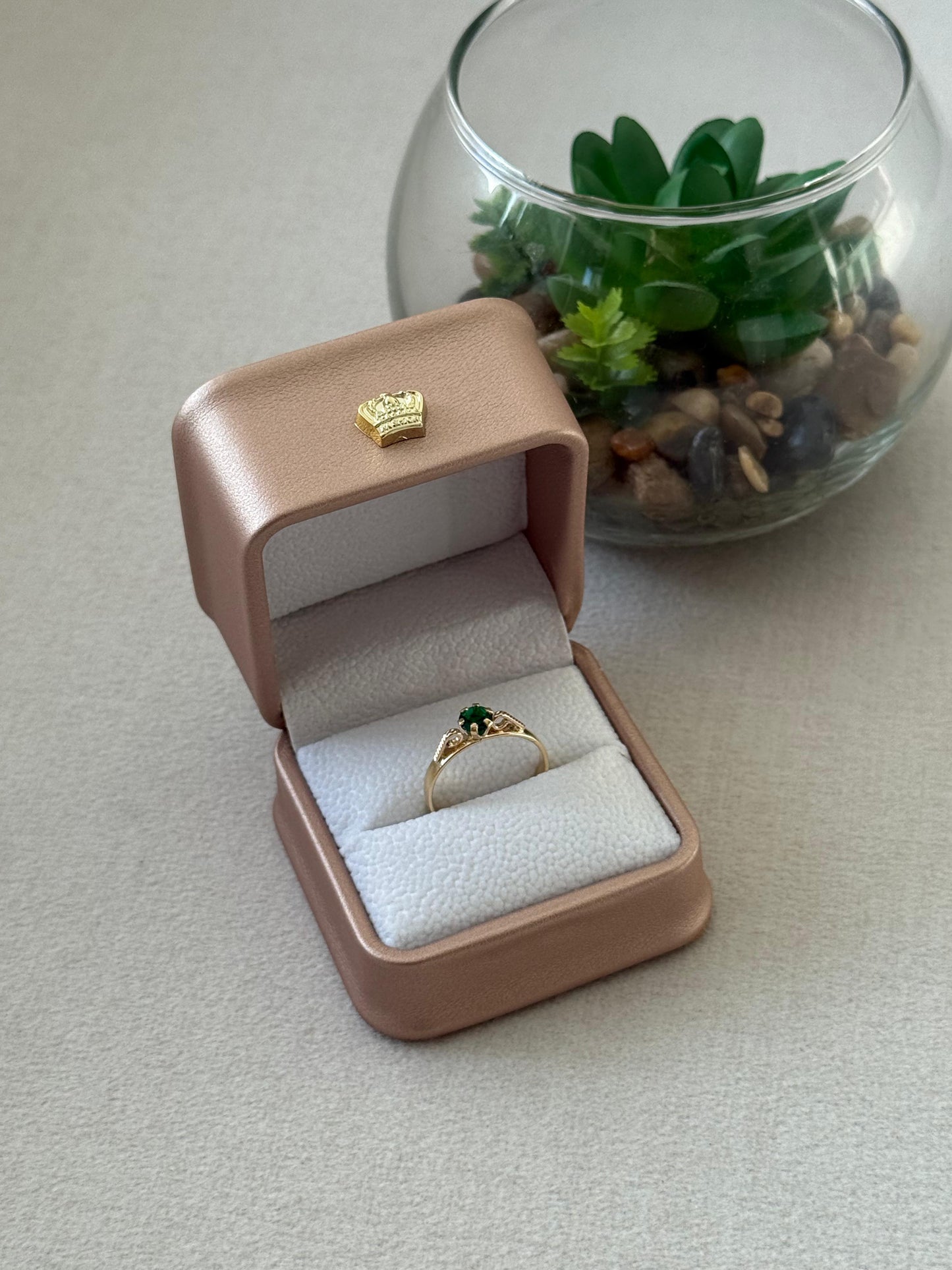 Anillo arabescos Green